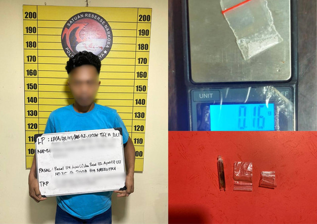 Pelaku SK (34) saat ditangkap Polres Kubu Raya. Foto: Dok. Polres Kubu Raya 