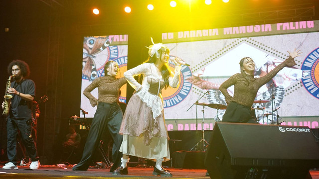 konser ghea indrawari di UNISA Yogyakarta