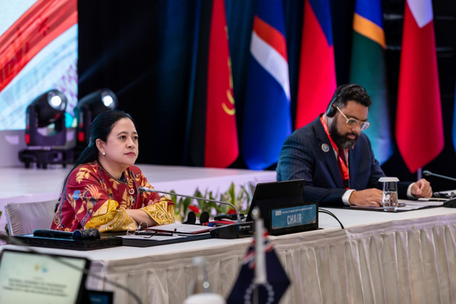 Ketua DPR Puan Maharani pada penutupan Sidang ke-2 Indonesia-Pacific Parliamentary Partnership (IPPP) di Fairmont Jakarta, Kamis (25/7/2024). Foto: Dok. Istimewa