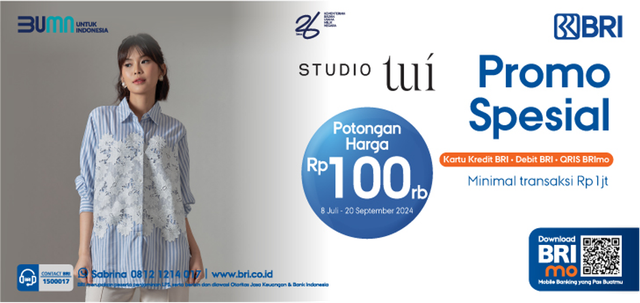 Promo Studio Tui BRI. Dok. BRI. 