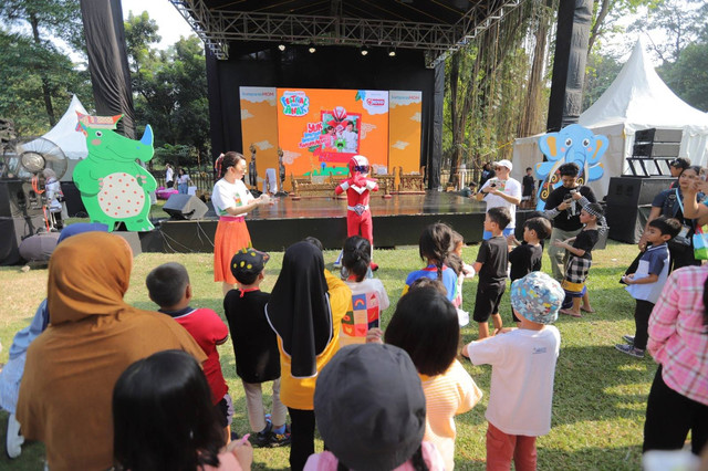 NUVO Family memeriahkan Festival hari Anak 2024. Foto: Dok. NUVO Family