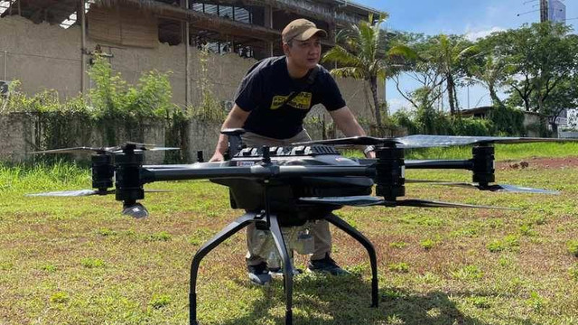 Arya Dega, Pakar Drone Indonesia. Foto: istimewa