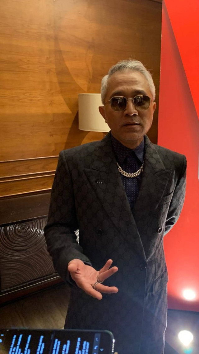 Lukman Sardi berpose saat menghadiri press screening film Kabut Berduri di Cikini, Jakarta Pusat, Rabu (31/7/2024). 
 Foto: Vincentius Mario/kumparan