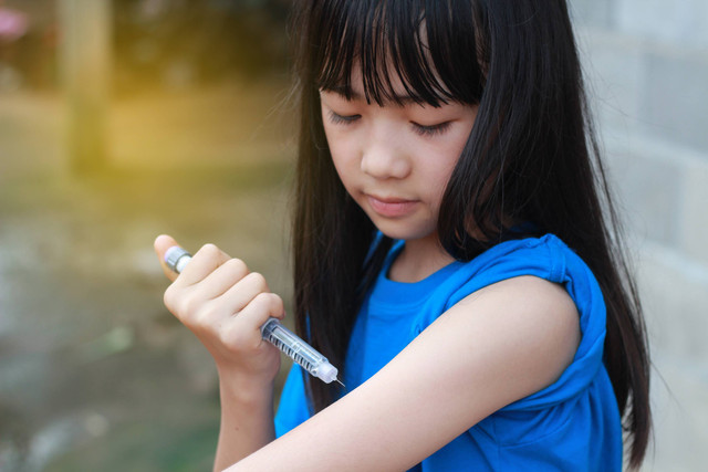 Ilustrasi anak pengidap Diabetes. Foto: Whiskyy/Shutterstock