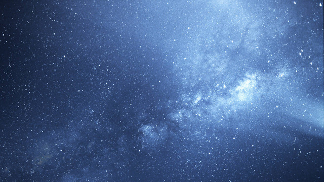 Ilustrasi Galaksi Bima Sakti di langit Bumi. Foto: Shutterstock