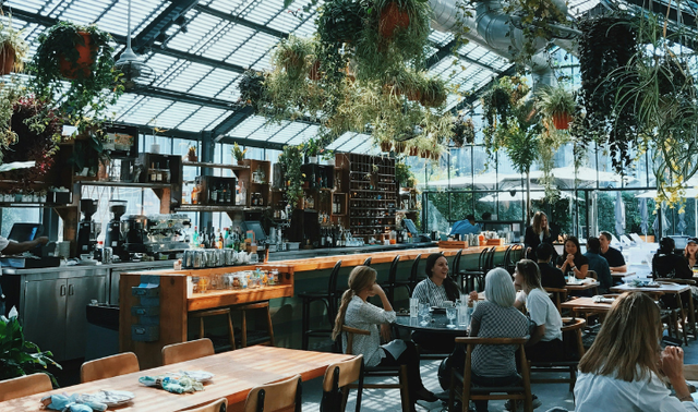 Kafe Susy Garden, foto hanya ilustrasi bukan tempat sebenarnya. Sumber: Unsplash/kayleigh harrington