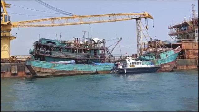 KM Sri Mariana tempat 6 nelayan tewas misterius di Perairan Merak. Foto: Dok. Istimewa