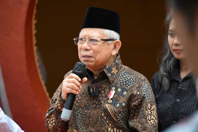 Wakil Presiden Ma'ruf Amin di Yogyakarta. Foto: Dok. BPMI Setwapres