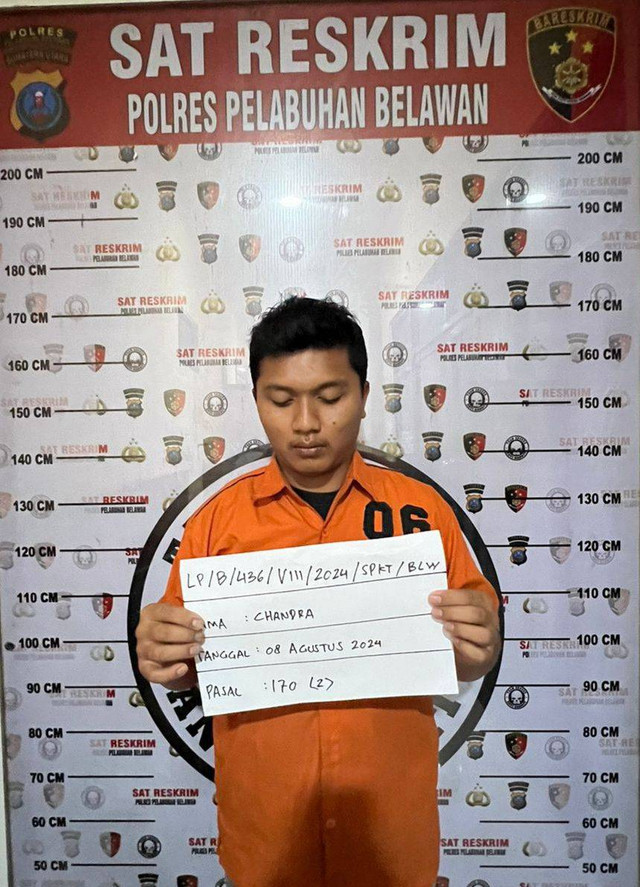 Tampang para pelaku penembakan terhadap Riski Pohan di Medan Belawan. Foto: Dok. Polres Pelabuhan Belawan