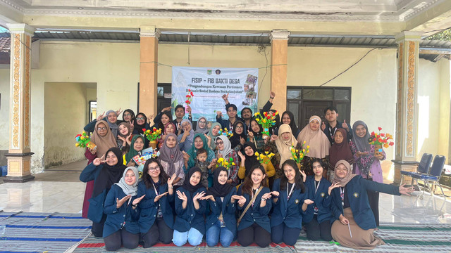 Penutupan acara Kelas Keterampilan Perempuan Desa di Balai Karya, Desa Petungsewu pada Minggu (14/07/24) di pagi hari.