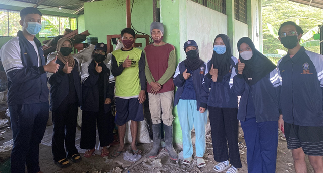 Survei ke TPS 3R Desa Boono