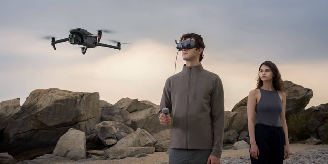 Ilustrasi drone terbaik untuk fotografi. Foto: DJI