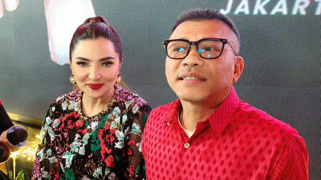 Anang Hermansyah dan Ashanty di Kawasan Kemang, Jakarta Selatan. Foto: Aprilandika Pratama/kumparan