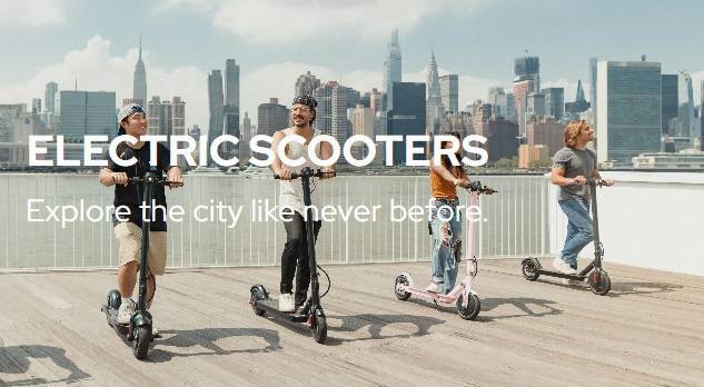 Ilustrasi Skuter listrik 1 jutaan. sumber: www.hover-1.com