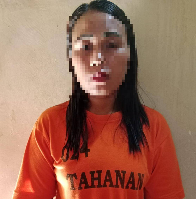 Tersangka  yang diamankan berhasil Polisi. | Foto: Dok Humas Polres Lampung Tengah