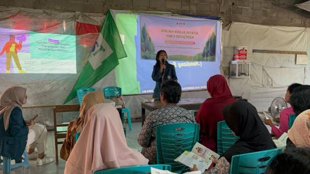 Pemaparan materi oleh Shevanya