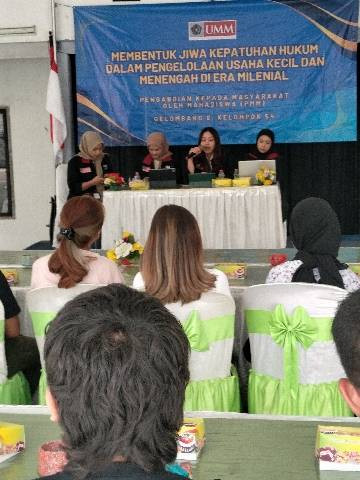 Penyuluhan Hukum, Desa Tawangargo Kec.Karangploso.