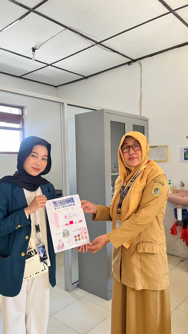 Mahasiswa KKN Undip 2023/2024 Visualisasi Data Gizi Balita