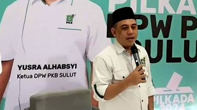 Ketua DPW PKB Sulawesi Utara, Yusra Alhabsyi