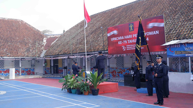 Rutan Temanggung Gelar Upacara Bendera Puncak Peringatan Hari Pengayoman ke-79 
