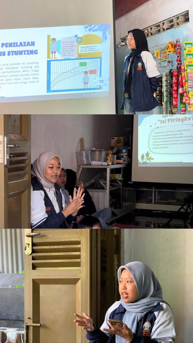 (2/8/2024) Kegiatan Sosialisasi dalam Pencegahan Stunting TIM II KKN UNDIP 2023/2024, Sumber: Dokumentasi Penulis