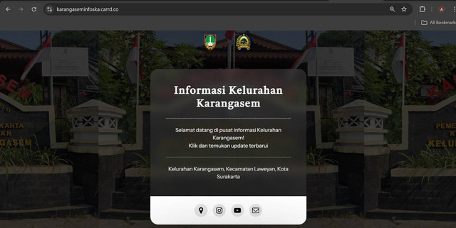 Platform Informasi Kelurahan Karangasem