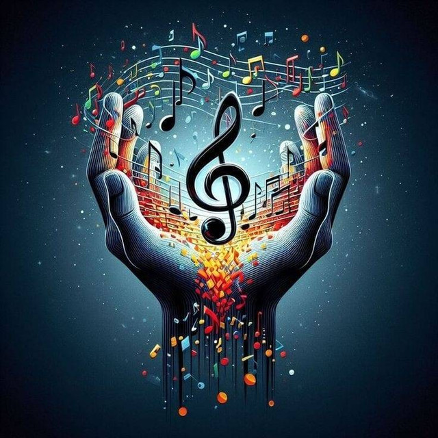 Ilustrasi musik dalam teknologi AI. (Foto: Istrella) 