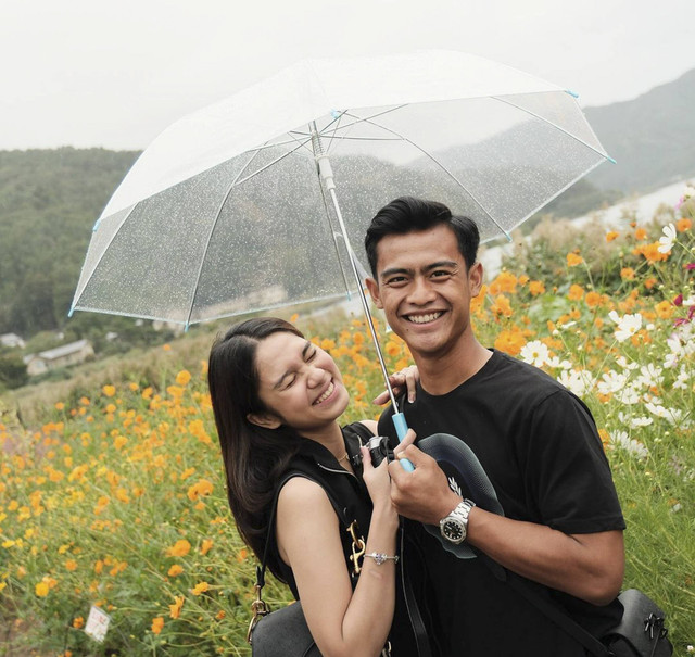 Pratama Arhan dan Azizah Salsha. Foto: Instagram/ @pratamaarhan8