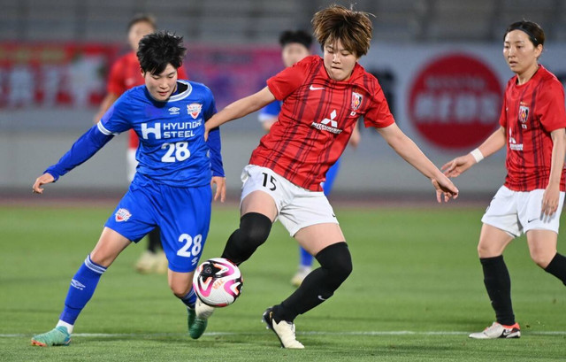 Urawa Red Diamonds Ladies vs Hyundai Steel Red Angels di final AFC Women's Club Championship 2023. Foto: Dok AFC