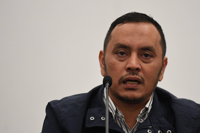 Ketua SC Partai NasDemWilly Aditya menyampaikan keterangan saat konferensi pers menjelang pelaksanaan Kongres ke-III Partai NasDem di Jakarta, Jumat (23/8/2024). Foto: Akbar Nugroho Gumay/ANTARA FOTO