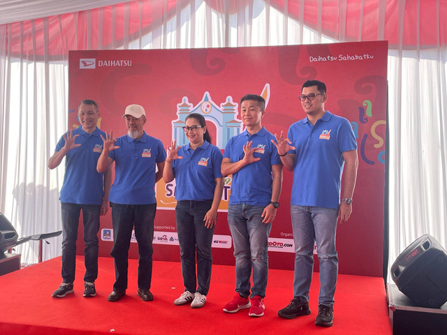 PT Astra Daihatsu Motor (ADM) kembali gelar acara Kumpul Sahabat Solo di Stadion Manahan Solo, Minggu (25/8/2024). Foto: Sena Pratama/kumparan