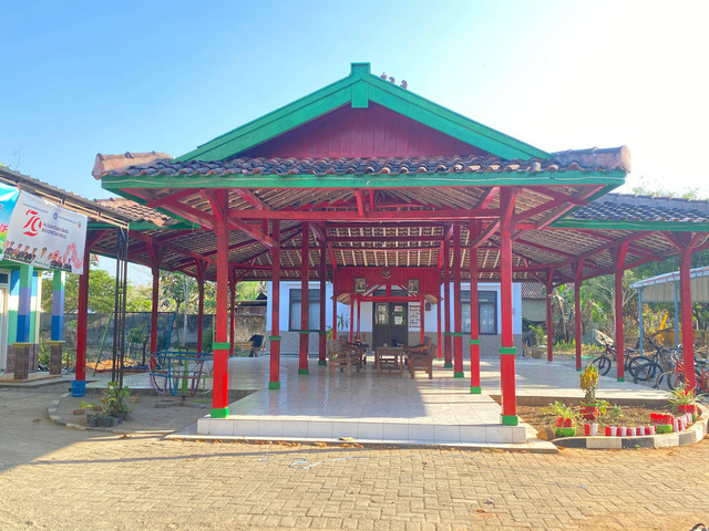 Kantor Kelurahan Ngroto, Kecamatan Cepu, Kabupaten Blora (Sumber: dokumentasi pribadi)