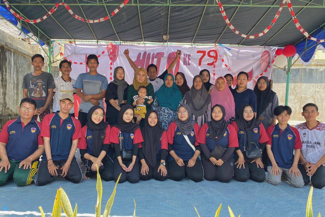 Peringatan HUT RI ke-79, RW 04, Kelurahan Ngempon, Kecamatan Bergas, Minggu (18/8/2024) Foto: Faiza Rulla Salwa/KKN Tematik UPGRIS Ngempon.