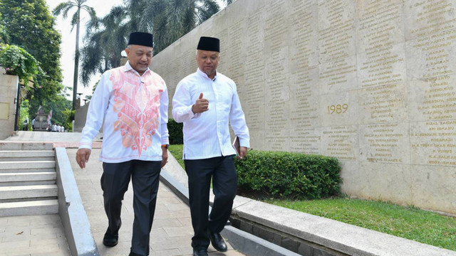 Ahmad Syaikhu dan Ilham Akbar Habibie.  Foto: Dok. Istimiewa