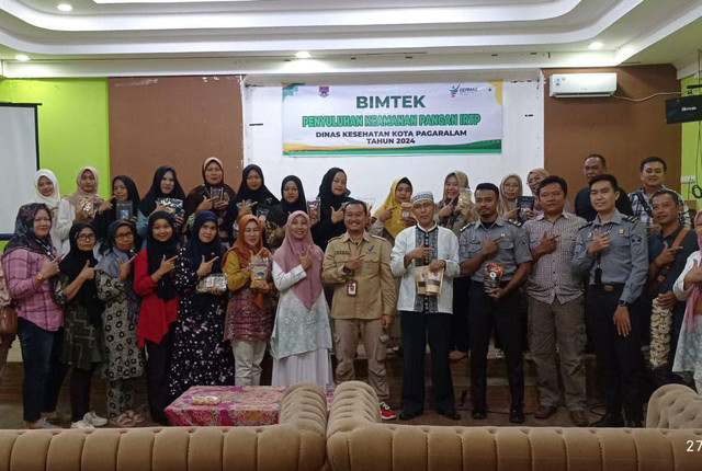 Lapas Pagar Alam Ikuti Bimtek Keamanan Pangan Pelaku Industri Rumah Tangga