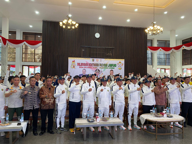 365 Atlet Terbaik Lampung Siap Bertanding di Ajang PON XXI Aceh-Sumut 2024