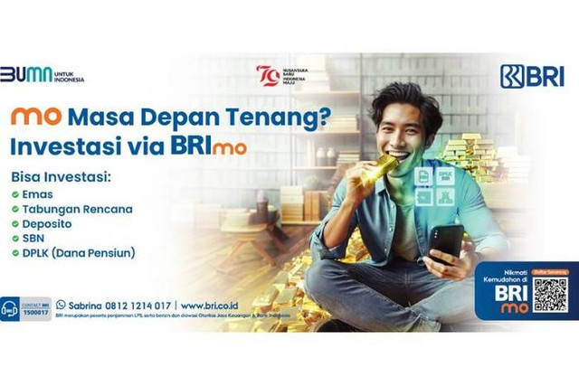 jadi investor muda dengan investasi via BRImo. Dok. BRI