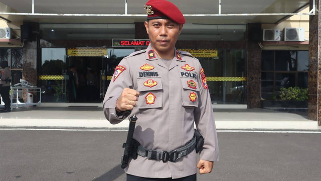 Kompol Dennis Arya Putra. | Foto: Dok Humas Polresta Bandar Lampung