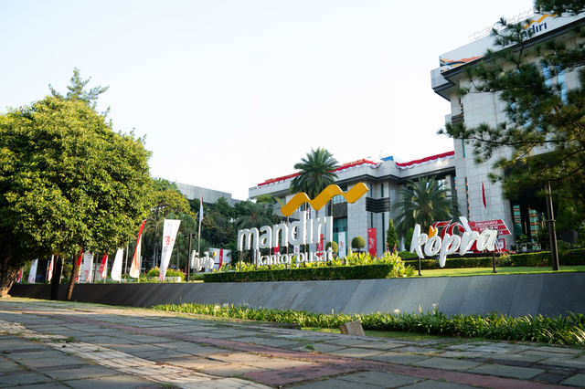  Kantor pusat Bank Mandiri. Foto: Dok. Bank Mandiri
