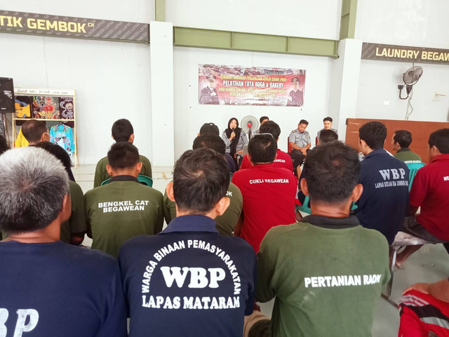 Sumber : dokumentasi Humas Kanwil Kemenkumham NTB