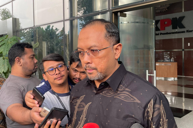 Juru bicara KPK Tessa Mahardhika Sugiarto saat diwawancarai wartawan di Gedung Merah Putih KPK, Selasa (3/9/2024). Foto: Fadhil Pramudya/kumparan.