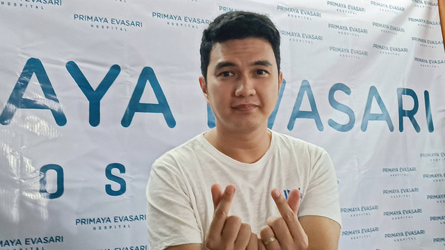 Konferensi pers kelahiran anak keempat Aldi Taher di RS Primaya Evasari, Jakarta, Rabu (4/9/2024). Foto: Giovanni/kumparan