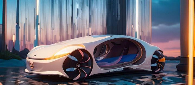 Ilustrasi Mobil Mercedes-Benz AVTR by: Shutterstock