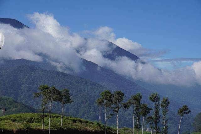 Ilustrasi Gunung di Subang. Foto: dok. Unsplash/Syafiq Ahmad