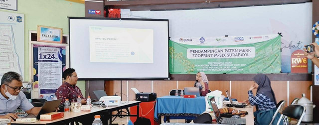 UMSurabaya Dampingi Ecoprint M-Six dalam Paten Merek dan  Sertifikasi Halal