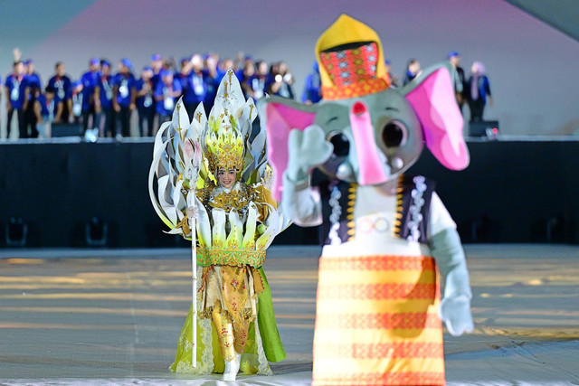 Suasana pembukaan PON XXI tahun 2024 di Aceh, Senin (9/9/2024). Foto: Dok. Istimewa
