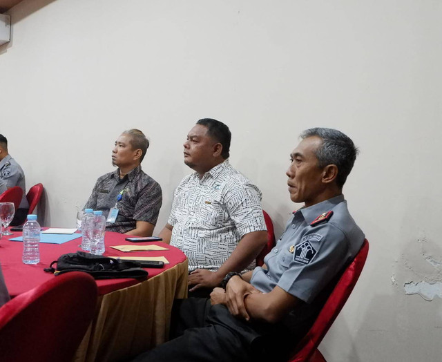 Karutan Mamuju mengikuti Rakor Dilkumjakpol 2024