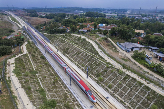 Kereta Whoosh. Foto: Dok. KCIC