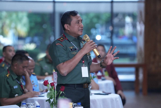 FGD membahas judi online di Mabes TNI. Foto: Puspen TNI