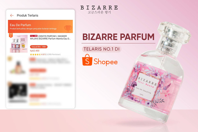 Bizarre Parfum kini menjadi sensasi di kalangan penggemar K-pop dan pencinta wewangian Korea. Foto: istimewa